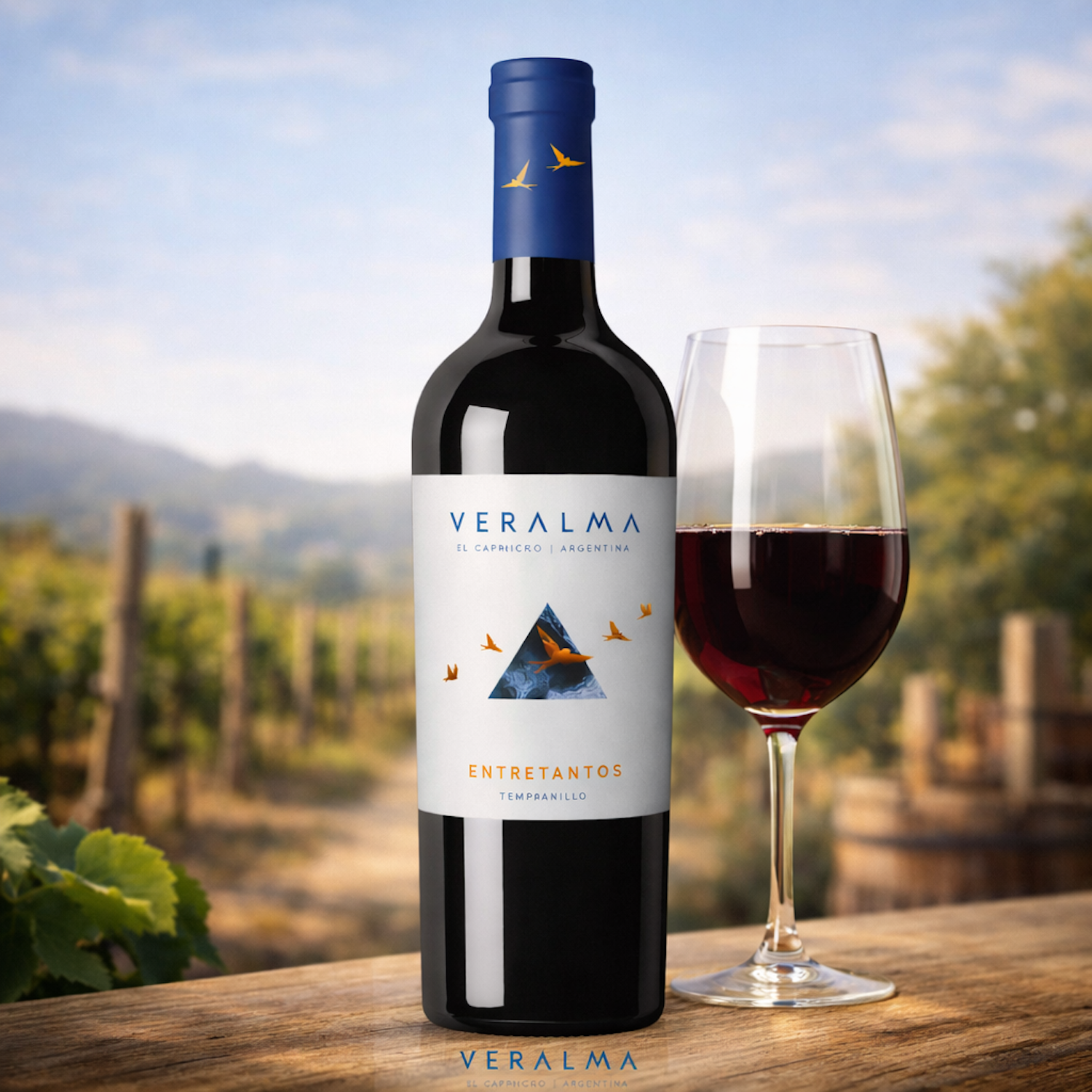 Entretantos Tempranillo  – Veralma Argentine Tempranillo Red Wine | 750 ml ( 6 Bottles )