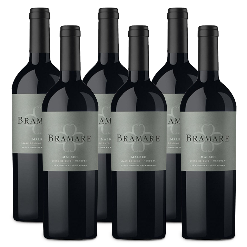 Viña Cobos Winery - Bramare Valle de Uco Malbec 750ml (6 Bottles)