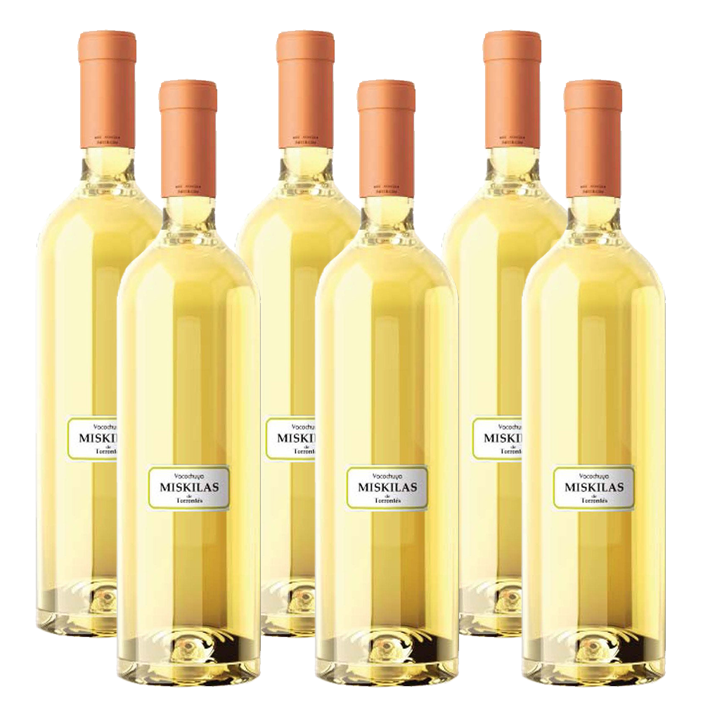 Yacochuya Miskilas Torrontés Late Harvest Sweet 500ml (6 Bottles) – Torrontés – White Wine – from Salta – Mosto Wine Store