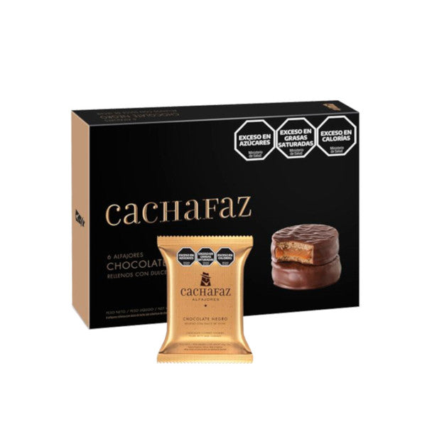 Premium Alfajor Cachafaz Chocolate 6 units 360 g / 12.6 oz