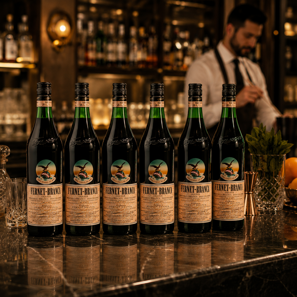 Fernet Branca 750ml (Case of 6) | Premium Italian Herbal Amaro
