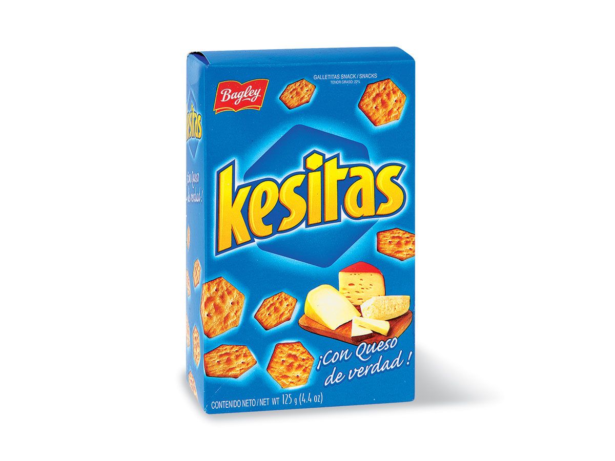 Kesitas Cheese Snack Crackers 125 g / 4.41 oz