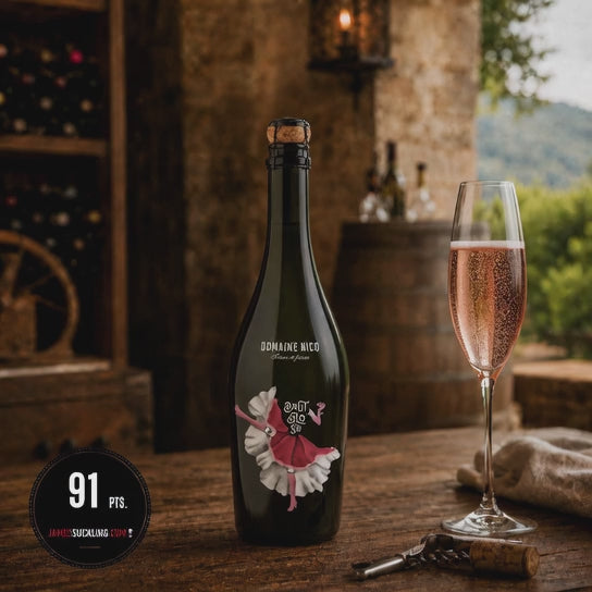 Domaine Nico Brut Rosé Sparkling Wine 750ml | Mendoza, Argentina ( Case of 6 bottles)