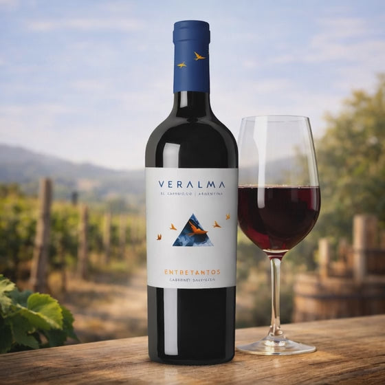 Entretantos Cabernet Sauvignon – Veralma Argentine Cabernet Sauvignon Red Wine| 750 ml ( 6 Bottles )