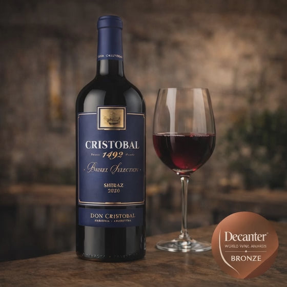 Don Cristóbal 1492 Barrel Selection Shiraz – Mendoza Argentine Red Wine | 750 ml ( 6 Bottles )