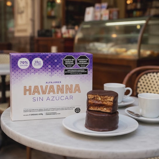 Havanna Sugar-Free Gluten-Free Alfajores with Diet Dulce de Leche &amp; Sunflower Seeds – Box of 9 (630 g / 22.22 oz)