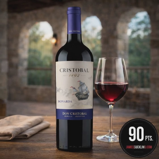 Cristóbal 1492 Bonarda – Mendoza Argentine Red Wine | 750 ml ( 6 Bottles )