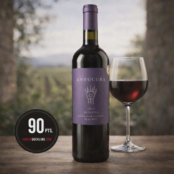 Antucura Malbec – Premium Argentine Malbec from Uco Valley, Mendoza (750ml) ( 6 Bottles )