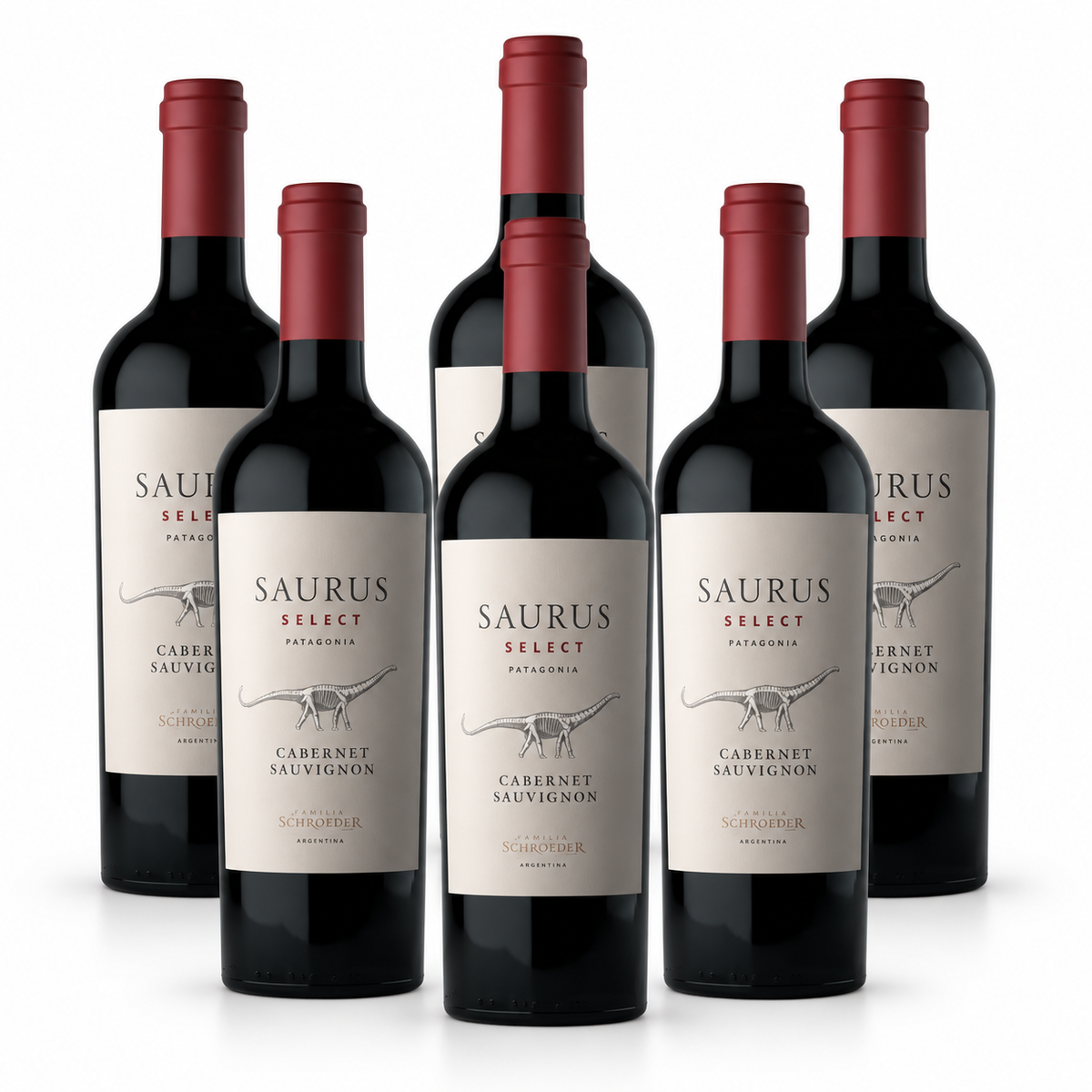 Six bottles of Saurus Select Cabernet Sauvignon 750ml